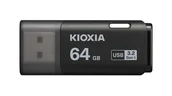 Pendrive - Kioxia LU301K064GG4 pamięć USB 64 GB USB Typu-A 3.2 Gen 1 (3.1 Gen 1) Czarny LU301K064GG4 - miniaturka - grafika 1