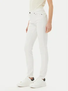 Guess Jeans Jeansy W5GA92 D5O01 Beżowy Skinny Fit - Spodnie damskie - miniaturka - grafika 1