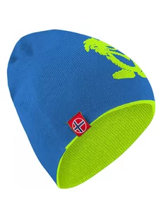 Trollkids Dwustronna czapka beanie "Troll" w kolorze niebiesko-zielonym - Czapki dla dzieci - miniaturka - grafika 1