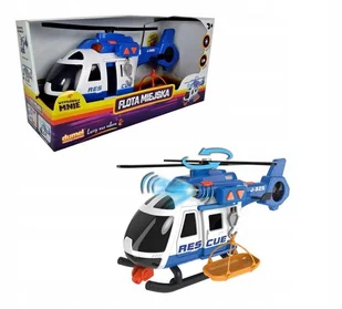 Dumel Flota Miejska HELIKOPTER RATUNKOWY Śmigłowiec nosze dźwięk światło - Samoloty i helikoptery - miniaturka - grafika 1