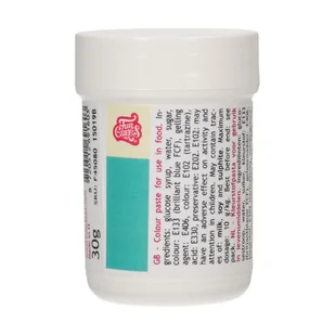 Pasta koloryzująca FunCakes Paste Turquoise 30g - TURKUSOWY - Dodatki do ciast w proszku - miniaturka - grafika 1