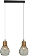 Lampy sufitowe - ELEM Lampa z dwoma miedzianymi kloszami 1998/2 BL CO z serii EDISON - miniaturka - grafika 1