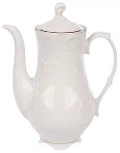 Chodzież ĆMIELÓW ROCOCO IMBRYK 1,2L ZŁOTA LINIA 3606 PORCELANA 5907786713931 - Dzbanki i imbryki - miniaturka - grafika 1