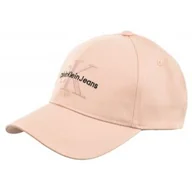 Czapki damskie - Czapka z daszkiem Monogram Cap K60K610280 0JW (CK446-a) Calvin Klein - miniaturka - grafika 1