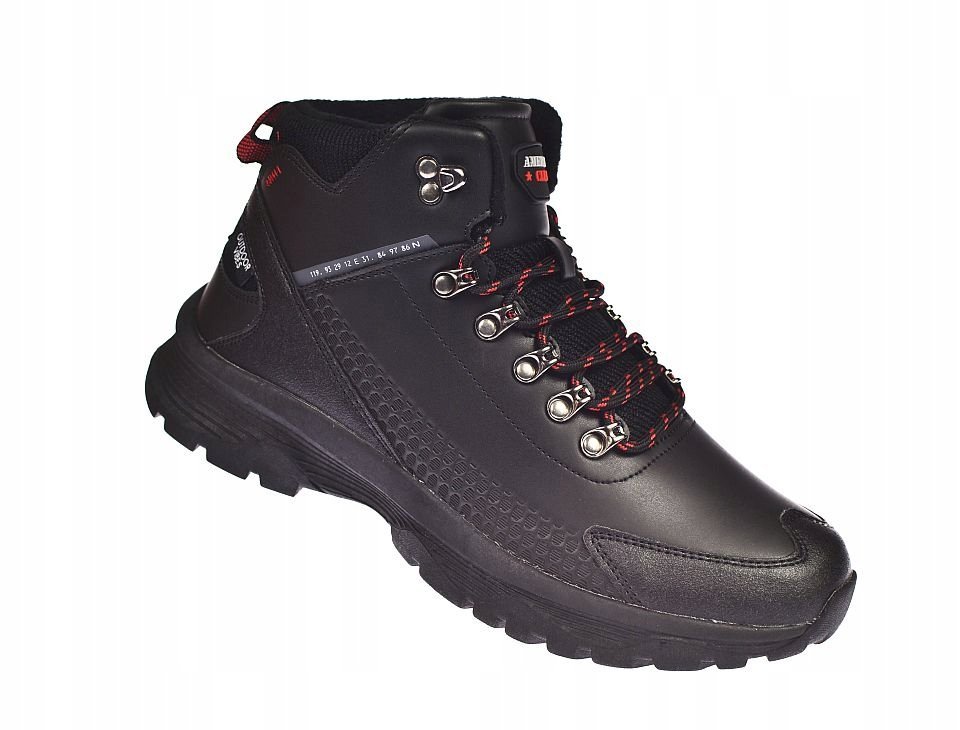 Buty trekkingowe męskie trapery ocieplane licowe American TU 05/22 rozm.44