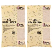 Sól - Sól himalajska drobna 1kg (2x500g) - miniaturka - grafika 1