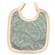 Śliniaki i fartuszki - ŚLINIAK niemowlęcy DUŻY wiązany ŚLINIACZEK w DINOZAURY - miniaturka - grafika 1