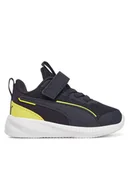 Buty dla chłopców - Puma Sneakersy Flyer 3 Ac+ Inf 401528 02 Granatowy - miniaturka - grafika 1