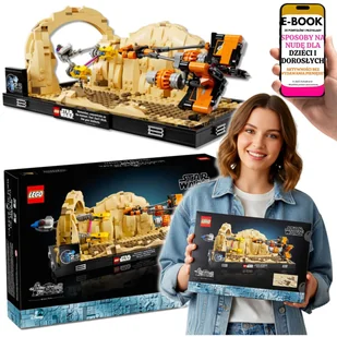 LEGO Star Wars Wyścig Ścigaczy Diorama Kolekcjonerska (75380) LEGO DLA DOROSŁYCH PREZENT ŚWIĄTECZNY + EBOOK-3 - Klocki - miniaturka - grafika 1