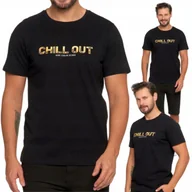 Koszulki męskie - T-shirt Koszulka Męska Nadruk HD Krótki Rękaw Bawełniana Wygodna 2XL MORAJ - miniaturka - grafika 1