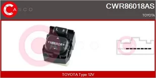 Przełącznik, podnośnik szyby Casco - Alternatory CWR86018AS - Akcesoria do układu elektrycznego - miniaturka - grafika 1