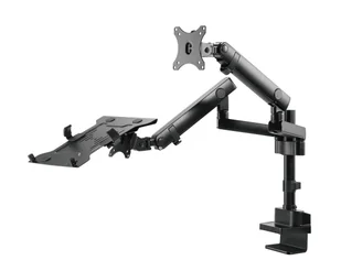 Uchwyt na monitor i laptop Spacetronik SPA-H121 stabilny poręczny - Uchwyty do monitorów - miniaturka - grafika 1