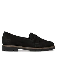 Półbuty damskie - Lordsy Tamaris 1-24290-41 Czarny - miniaturka - grafika 1