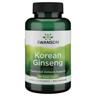Suplementy naturalne - SWANSON Ginseng żeń-szeń 250 mg 300 kaps - miniaturka - grafika 1