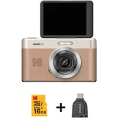 Aparaty Cyfrowe - KODAK Pixpro C1 brązowy - miniaturka - grafika 1