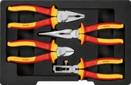 Zestawy narzędziowe - Zestaw narzędzi Bosch Bosch VDE pliers set Professional, 4-piece red/yellow - miniaturka - grafika 1