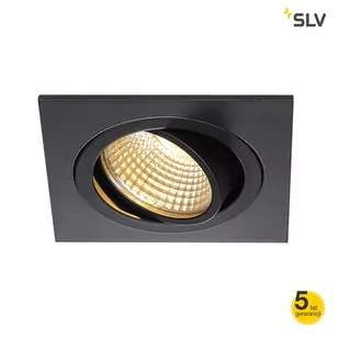 SLV SPOTLINE NEW TRIA DL SQ Set 6W UWW czarna 2700K 38° 113880 - Lampy pozostałe - miniaturka - grafika 1