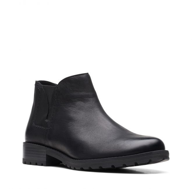 Clarks Clarkwell Demi E [black leather] - rozmiar 41.5