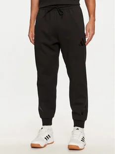 adidas Spodnie dresowe Z.N.E. JD9599 Czarny Regular Fit - Spodnie sportowe męskie - miniaturka - grafika 1
