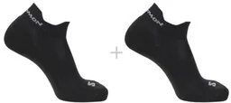 Skarpety Salomon Aero Ankle 2 - Pack Black / Pewter - Skarpetki i podkolanówki sportowe - miniaturka - grafika 1