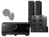 Kino domowe - Yamaha RX-A8A (czarny) + Diva 6 + 3 + 7 (czarny) + RD 280 - miniaturka - grafika 1