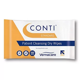 Conti CBW010 standardowe ściereczki do czyszczenia dla pacjentów (opakowanie 100 sztuk) - Higiena osób starszych i niepełnosprawnych - miniaturka - grafika 1