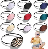 Akcesoria do bielizny - 10 sztuk Silk Eye Patch Regulowana opaska na oczy Leniwe plastry na oczy Jedwabiste elastyczne plastry na oczy dla dorosłych - miniaturka - grafika 1