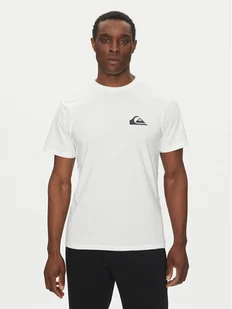 Quiksilver T-Shirt EQYZT08042 Biały Regular Fit - Koszulki męskie - miniaturka - grafika 1