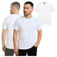 Koszulki męskie - T-SHIRT męski Koszulka męska biała robocza Oddychająca 100% Bawełna - miniaturka - grafika 1