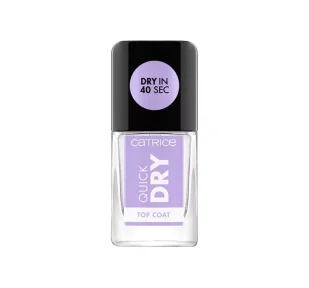 Catrice Quick Dry Top Coat - Szybkoschnący lakier nawierzchniowy - 10,5 ml - Lakiery do paznokci - miniaturka - grafika 1