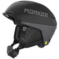 Kaski narciarskie - Kask narciarski Marker Ampire 2 Mips Czarno-szary 51-55 cm - miniaturka - grafika 1