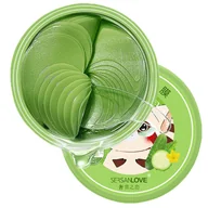 Kosmetyki pod oczy - SERSANLOVE Eye Gel Mask Hydrożelowe Płatki Pod Oczy Cucumber 60szt. - miniaturka - grafika 1
