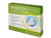 Medicaline Medicaline Probiotyk Medica 4,2 mld+Vit C z Prebiotykiem 15 kap (5634351)