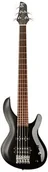 Gitary basowe - Aria IGB5B - Niski, czarny - miniaturka - grafika 1