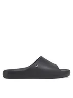 Klapki i japonki damskie - Melissa Klapki Melissa Free Print Slide Ad 33973 Czarny - miniaturka - grafika 1