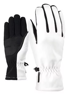 Ziener IMPORTA Lady glove damskie rękawiczki funkcyjne/outdoorowe | wiatroszczelne, oddychające, białe (białe), 6 - Rękawiczki - miniaturka - grafika 1