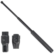 Pałki obronne - Pałka teleskopowa hartowana ESP 18'' z leather-imitation grip (ExB 18HL-BK BH-54HL) - miniaturka - grafika 1