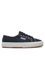 Trampki damskie - Superga Tenisówki Multicolor Beads 2750 S31352W Granatowy - miniaturka - grafika 1