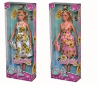 Lalki dla dziewczynek - Simba Steffi w słonecznikowej sukience mix - - miniaturka - grafika 1