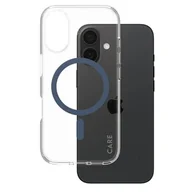 Etui i futerały do telefonów - Etui PANZERGLASS Flagship MagSafe do Apple iPhone 16 Przezroczysto-niebieski - miniaturka - grafika 1