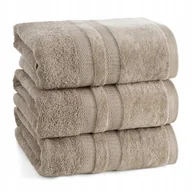 Ręczniki - Ręcznik bawełniany PORTO 50x90 Eurofirany beżowy puszysty - miniaturka - grafika 1
