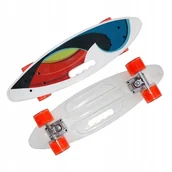 Deskorolki - Deskorolka Fiszka z Uchwytem PENNY KOŁA LED wzór  FALA Kipps - miniaturka - grafika 1