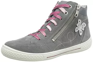 Superfit Tensy sneakersy dziewczęce, jasnoszary 2500, 28 EU - Buty dla dziewczynek - miniaturka - grafika 1