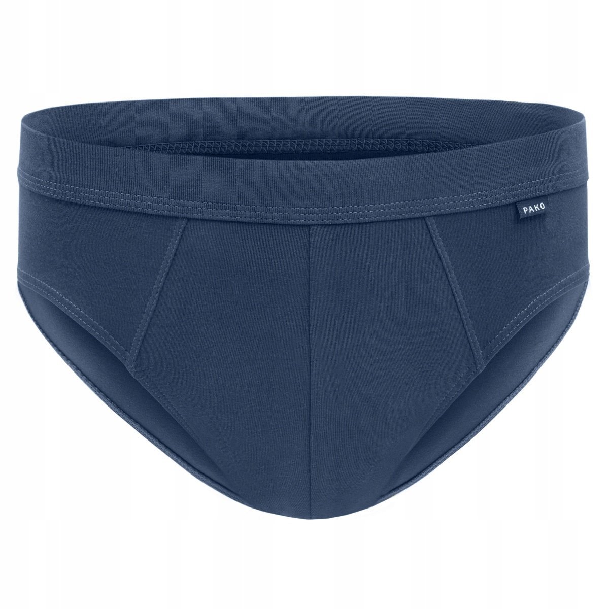 Slipy męskie majtki bawełniane wygodne ROCKY niebieskie XXL Pako Jeans