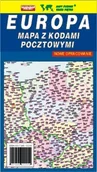 Obcojęzyczne przewodniki, mapy i atlasy - Europa 1:5 200 000 mapa z kodami pocztowymi - Wydawnictwo Piętka - mapa - miniaturka - grafika 1