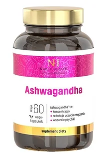 Noble Health Sp. z o.o. Noble Health Sp z o.o NOBLE HEALTH Ashwagandha 60 kapsułek - Układ nerwowy - miniaturka - grafika 1