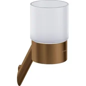 Kubki na szczoteczki do zębów - Kubek łazienkowy DEANTE Silia ADI C911 Brąz szczotkowany - miniaturka - grafika 1