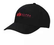 Odzież taktyczna i umundurowanie - Czapka Alpha Industries Alpha Cap 126912 94 - Czarna/Czerwona RATY 0% | PayPo | GRATIS WYSYŁKA | ZWROT DO 100 DNI - miniaturka - grafika 1