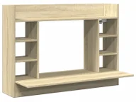 Biurka - Wiszące pod laptopa biurko dąb sonoma Balob - miniaturka - grafika 1