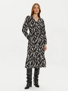 ONLY Sukienka koszulowa Nova 15331901 Czarny Regular Fit - Sukienki - miniaturka - grafika 1